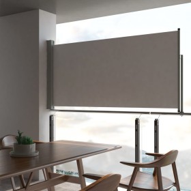 Toldo lateral retráctil para patio 120x300 cm gris de , Sombrillas - Ref: Foro24-45189, Precio: 81,99 €, Descuento: %