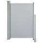 Toldo lateral retráctil para patio 120x300 cm gris de , Sombrillas - Ref: Foro24-45189, Precio: 81,13 €, Descuento: %