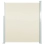 Toldo lateral retráctil 120x300 cm crema de , Sombrillas - Ref: Foro24-45360, Precio: 80,38 €, Descuento: %