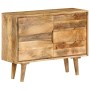 Solid mango wood sideboard 90x30x69 cm by , Sideboards - Ref: Foro24-246789, Price: 348,09 €, Discount: %