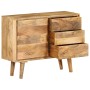 Solid mango wood sideboard 90x30x69 cm by , Sideboards - Ref: Foro24-246789, Price: 348,09 €, Discount: %