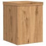 Soportes de plantas 2 uds madera roble artisian 15x15x20 cm de , Soportes para macetas - Ref: Foro24-852896, Precio: 26,99 €,...