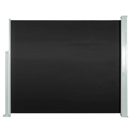 Toldo lateral retráctil 120x300 cm negro de , Sombrillas - Ref: Foro24-45359, Precio: 90,41 €, Descuento: %