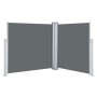 Toldo lateral retráctil gris antracita 120x600 cm de , Sombrillas - Ref: Foro24-48450, Precio: 175,99 €, Descuento: %