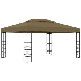 Cenador gris taupe 3x4 m 180 g/m² de , Carpas y cenadores - Ref: Foro24-312229, Precio: 253,86 €, Descuento: %