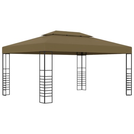 Pergola in Grau-Taupe 3x4 m 180 g/m² von , Zelte und Pavillons - Ref: Foro24-312229, Preis: 253,86 €, Rabatt: %