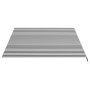 Tela de repuesto para toldo gris antracita y blanco 4x3 m de vidaXL, Toldos - Ref: Foro24-311987, Precio: 58,82 €, Descuento: %