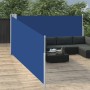 Toldo lateral retráctil azul 120x1000 cm de , Sombrillas - Ref: Foro24-48482, Precio: 67,61 €, Descuento: %