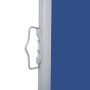 Toldo lateral retráctil azul 120x1000 cm de , Sombrillas - Ref: Foro24-48482, Precio: 67,61 €, Descuento: %