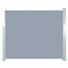 Retractable side awning 120x300 cm gray by , Umbrellas - Ref: Foro24-45363, Price: 64,71 €, Discount: %