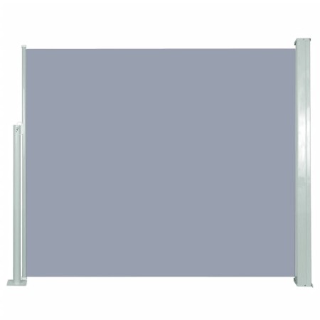 Toldo lateral retráctil 120x300 cm gris de , Sombrillas - Ref: Foro24-45363, Precio: 64,69 €, Descuento: %