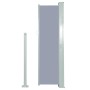 Toldo lateral retráctil 120x300 cm gris de , Sombrillas - Ref: Foro24-45363, Precio: 64,69 €, Descuento: %