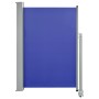 Retractable blue garden side awning 120x300 cm by , Umbrellas - Ref: Foro24-48344, Price: 71,40 €, Discount: %