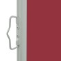 Toldo lateral retráctil de patio rojo 140x300 cm de , Sombrillas - Ref: Foro24-48348, Precio: 72,90 €, Descuento: %