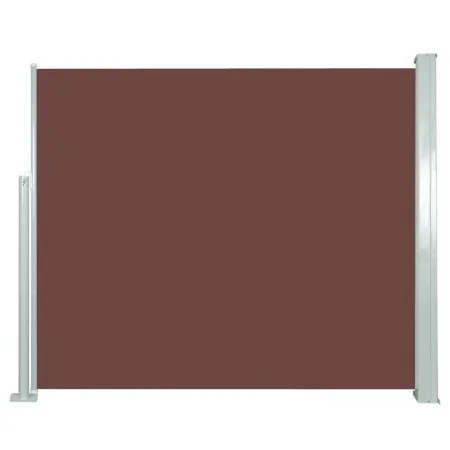 Seitliches ausziehbares Sonnensegel 120x300 cm braun von , Sonnenschirme - Ref: Foro24-45364, Preis: 79,94 €, Rabatt: %