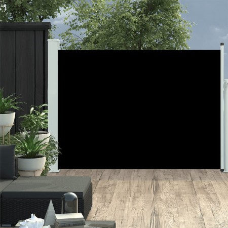 Seitlicher ausziehbarer Gartenmarkise in Schwarz 120x500 cm. von , Sonnenschirme - Ref: Foro24-48388, Preis: 96,58 €, Rabatt: %