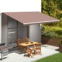 Replacement fabric for brown awning 5x3 m by vidaXL, Awnings - Ref: Foro24-311981, Price: 68,16 €, Discount: %