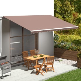 Replacement fabric for brown awning 5x3 m by vidaXL, Awnings - Ref: Foro24-311981, Price: 68,17 €, Discount: %