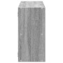 Estantería de pared madera ingeniería gris Sonoma 100x25x50 cm de , Estantes y estanterías - Ref: Foro24-853277, Precio: 49,9...