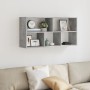 Engineered wood gray concrete wall shelf 100x25x50cm by , Shelves and shelves - Ref: Foro24-853275, Price: 46,19 €, Discount: %