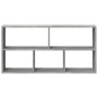 Engineered wood gray concrete wall shelf 100x25x50cm by , Shelves and shelves - Ref: Foro24-853275, Price: 46,19 €, Discount: %