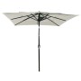 3-tier parasol with sand aluminum pole 2.5x2.5 m by vidaXL, Umbrellas - Ref: Foro24-313836, Price: 73,64 €, Discount: %