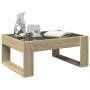 Mesa de centro con Infinity LED roble Sonoma 70x53x30 cm de , Mesas de centro - Ref: Foro24-847632, Precio: 99,85 €, Descuent...