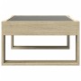 Mesa de centro con Infinity LED roble Sonoma 70x53x30 cm de , Mesas de centro - Ref: Foro24-847632, Precio: 99,85 €, Descuent...