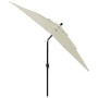 3-tier parasol with sand aluminum pole 2.5x2.5 m by vidaXL, Umbrellas - Ref: Foro24-313836, Price: 73,64 €, Discount: %