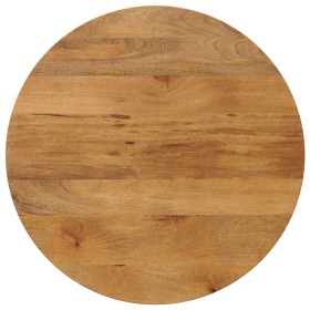 Solid mango wood round table top Ø 90x3.8 cm by , Table tops - Ref: Foro24-370081, Price: 145,42 €, Discount: %