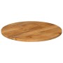 Solid mango wood round table top Ø 90x3.8 cm by , Table tops - Ref: Foro24-370081, Price: 145,35 €, Discount: %