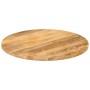 Tablero de mesa redondo madera maciza de mango Ø 90x3,8 cm de , Tableros para mesas - Ref: Foro24-370069, Precio: 154,28 €, D...