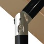 3-level umbrella with a taupe grey aluminum pole, 3.5 m. by vidaXL, Umbrellas - Ref: Foro24-313879, Price: 142,51 €, Discount: %