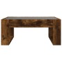 Coffee table with Infinity LED smoked oak 70x53x30 cm by , Coffee table - Ref: Foro24-847634, Price: 99,85 €, Discount: %