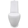 Juego de váter WC y bidé de cerámica blanco de vidaXL, Baños y bidés - Ref: Foro24-270566, Precio: 342,53 €, Descuento: %