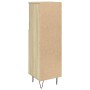 Armario de baño madera contrachapada roble Sonoma 30x30x100 cm de , Muebles de baño - Ref: Foro24-849671, Precio: 59,99 €, De...