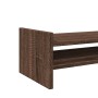 Braune Eichenholz-Ingenieur-Holz-Bildschirmstütze 100x27x20 cm von , Computersockel und -erhöhungen - Ref: Foro24-854793, Pre...