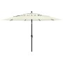 3-tier parasol with sand aluminum pole 3.5 m by vidaXL, Umbrellas - Ref: Foro24-313876, Price: 97,22 €, Discount: %