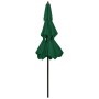 Sombrilla de 3 niveles con poste de aluminio verde 2,5 m de vidaXL, Sombrillas - Ref: Foro24-313861, Precio: 64,65 €, Descuen...