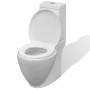 Juego de váter WC y bidé de cerámica blanco de vidaXL, Baños y bidés - Ref: Foro24-270566, Precio: 342,53 €, Descuento: %