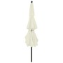 3-tier parasol with sand aluminum pole 3.5 m by vidaXL, Umbrellas - Ref: Foro24-313876, Price: 97,22 €, Discount: %