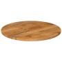 Solid mango wood round table top Ø 90x2.5 cm by , Table tops - Ref: Foro24-370080, Price: 146,75 €, Discount: %