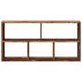 Aged engineered wood wall shelf 100x25x50 cm by , Shelves and shelves - Ref: Foro24-853279, Price: 48,68 €, Discount: %