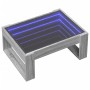 Coffee table with Infinity LED gray Sonoma 70x53x30 cm by , Coffee table - Ref: Foro24-847635, Price: 103,30 €, Discount: %