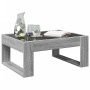 Coffee table with Infinity LED gray Sonoma 70x53x30 cm by , Coffee table - Ref: Foro24-847635, Price: 103,30 €, Discount: %