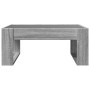 Coffee table with Infinity LED gray Sonoma 70x53x30 cm by , Coffee table - Ref: Foro24-847635, Price: 103,30 €, Discount: %