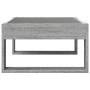 Coffee table with Infinity LED gray Sonoma 70x53x30 cm by , Coffee table - Ref: Foro24-847635, Price: 103,30 €, Discount: %