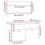 Set de muebles de baño 2 pzas madera contrachapada roble Sonoma by , Bathroom furniture - Ref: Foro24-849647, Price: 70,70 €,...