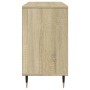 Engineered wood bathroom furniture in Sonoma oak, 80x33x60 cm. by , Bathroom furniture - Ref: Foro24-849679, Price: 78,36 €, ...