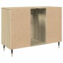 Badezimmerschrank aus Sonoma-Eichen-Ingenieurholz 80x33x60 cm von , Badezimmermöbel - Ref: Foro24-849679, Preis: 78,36 €, Rab...